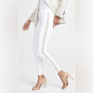 JBrand skinny Jeans with Gold stripe